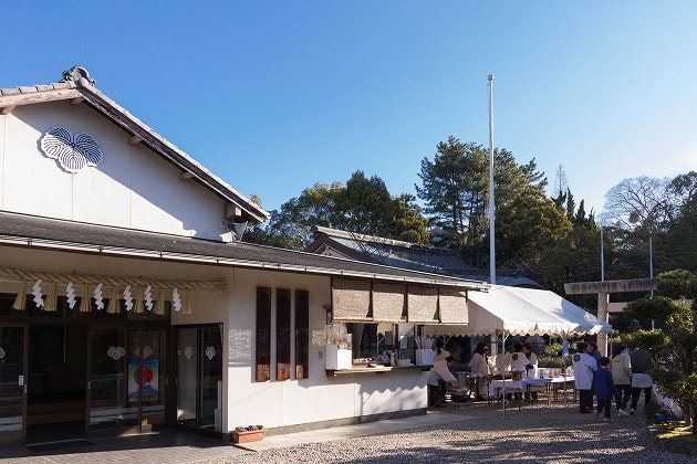 高山神社の社務所