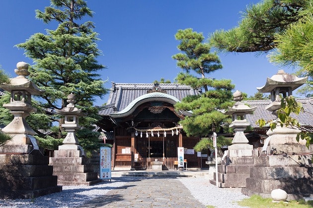 大垣八幡神社の拝殿