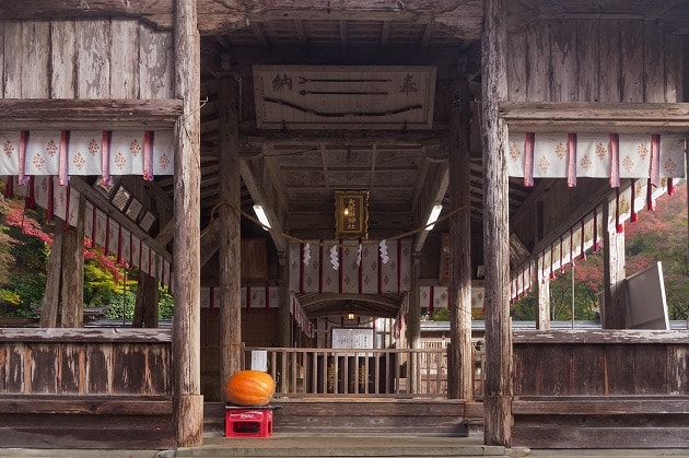 大矢田神社の拝殿